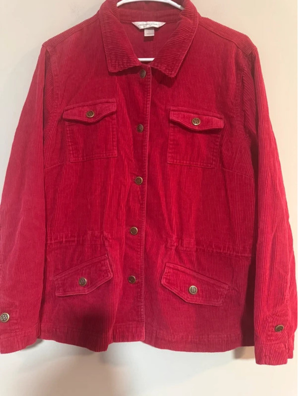Christopher Banks Corduroy Jacket-Large
